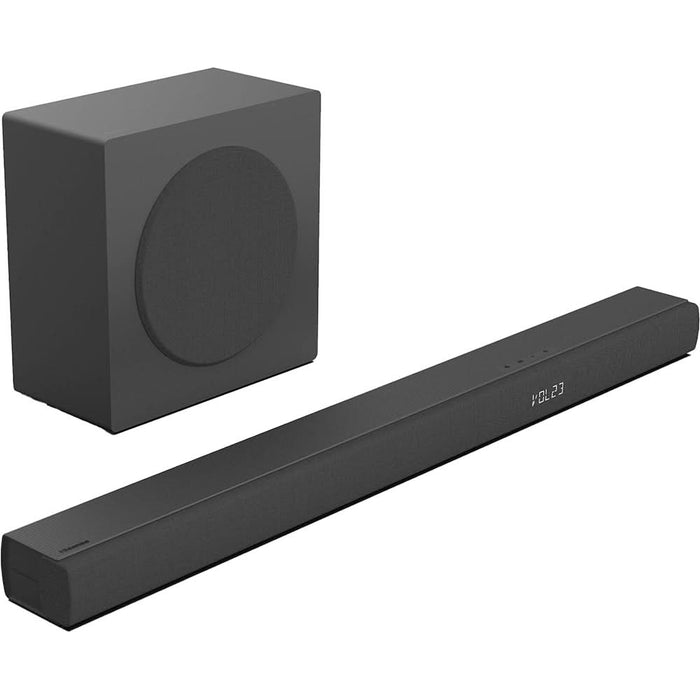Soundbar HISENSE HS3100, 3.1, 480W, Bluetooth, Subwoofer Wireless, Dolby Digital, negru WALTI