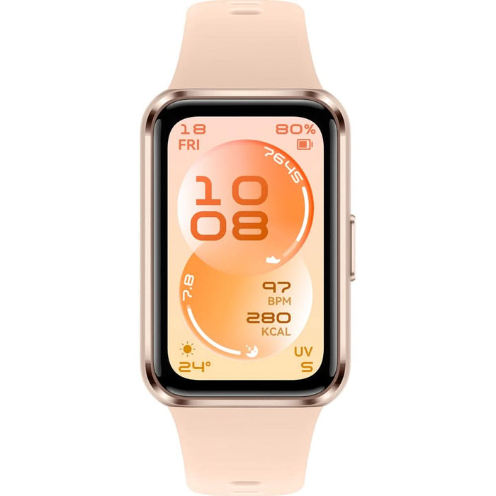 Bratara fitness HUAWEI Band 11, Android /iOS, Beige Fluoroelastomer Strap WALTI