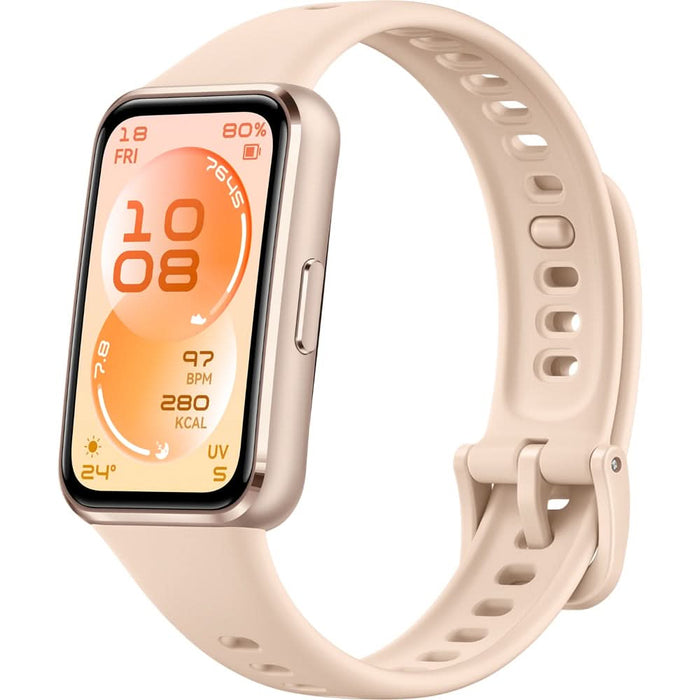 Bratara fitness HUAWEI Band 11, Android /iOS, Beige Fluoroelastomer Strap WALTI