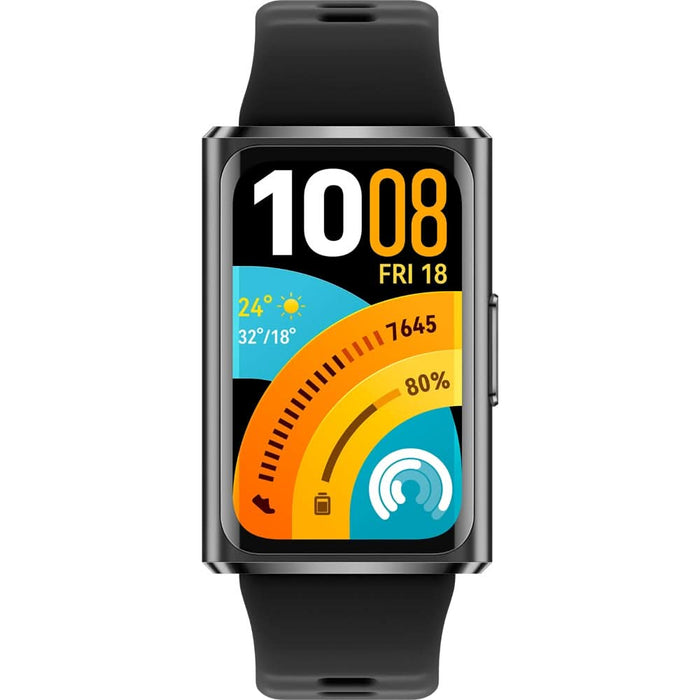 Bratara fitness HUAWEI Band 11 Pro, Android /iOS, Black Fluoroelastomer Strap WALTI