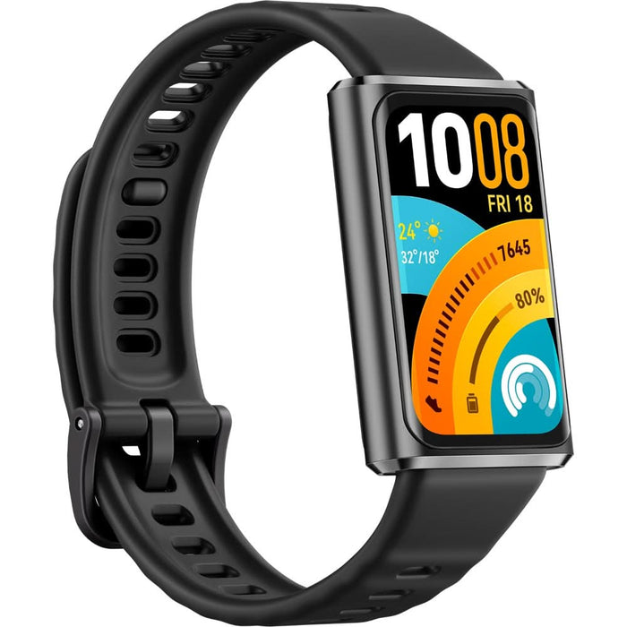 Bratara fitness HUAWEI Band 11 Pro, Android /iOS, Black Fluoroelastomer Strap WALTI