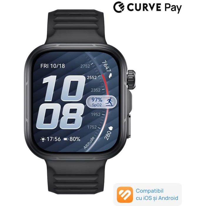 Smartwatch HUAWEI Watch Fit 5 Pro, GPS, Android/iOS, Black - WALTI WALTI