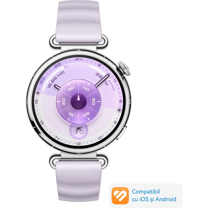 Smartwatch HUAWEI Watch GT 6, 41mm, GPS, Android/iOS, Purple Fluoroelastomer Strap - WALTI WALTI