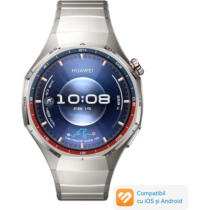 Smartwatch HUAWEI Watch GT 6 Pro, 46mm, GPS, Android/iOS, Titanium Strap - WALTI WALTI