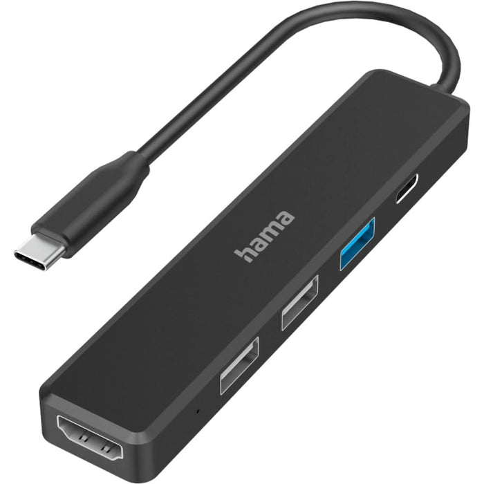 Hub USB HAMA 200117, USB 3.2, USB-C, USB 2.0, HDMI, negru WALTI