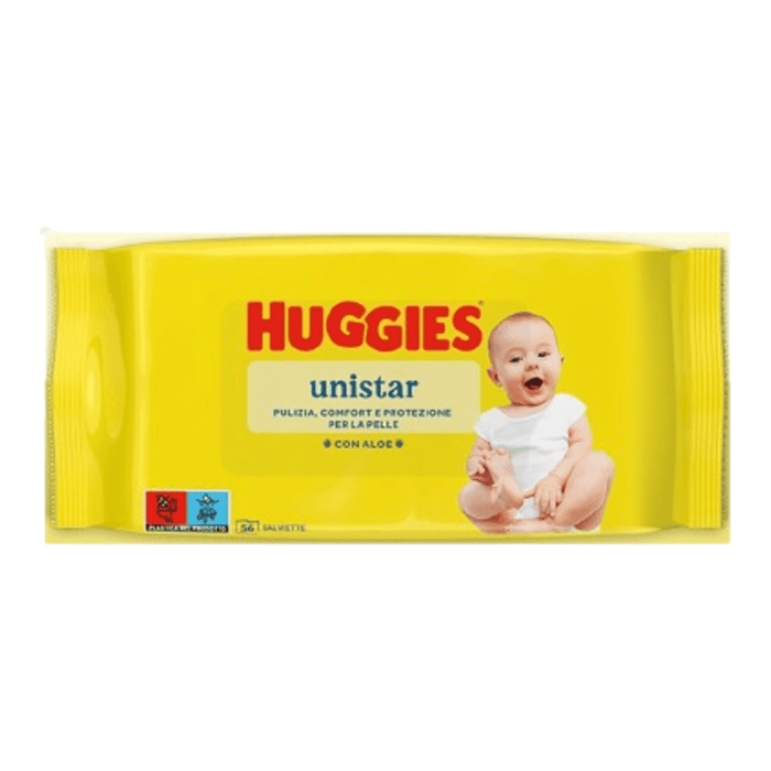 Huggies Șervețele umede baby unistar, 56 buc - WALTI WALTI