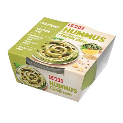 RIBELLA Humus cu Seminte Dovleac 200 g - WALTI WALTI
