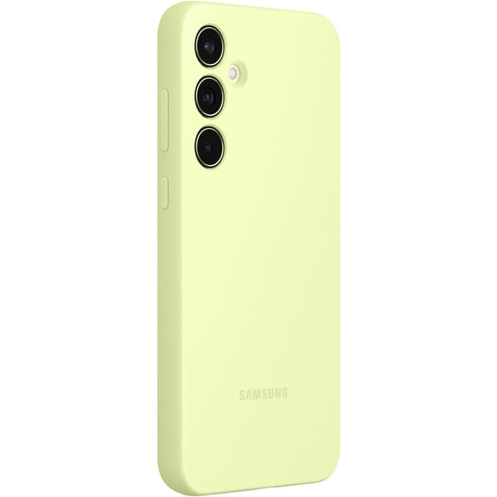 Husa telefon SAMSUNG Silicone Case pentru Galaxy A55, EF-PA556TMEGWW, Lime WALTI