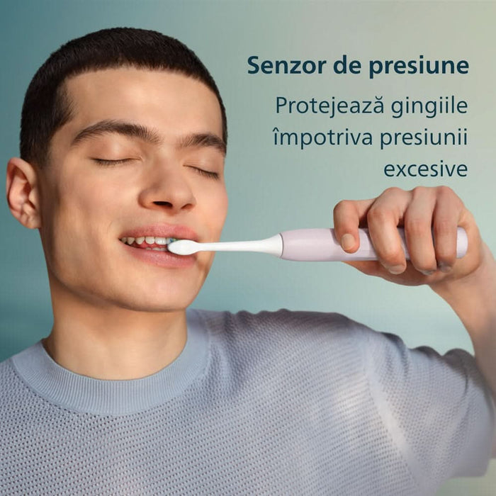 Periuta de dinti electrica PHILIPS Sonicare HX4022/03, 31000 miscari/min, 1 program, 2 capate, roz WALTI