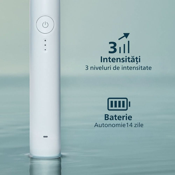 Periuta de dinti electrica PHILIPS Sonicare HX4033/21, 31000 miscari/min, 3 programe, 1 capat, alb - WALTI WALTI