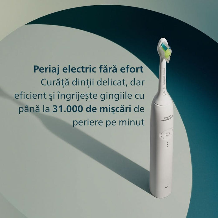 Periuta de dinti electrica PHILIPS Sonicare HX4033/21, 31000 miscari/min, 3 programe, 1 capat, alb - WALTI WALTI