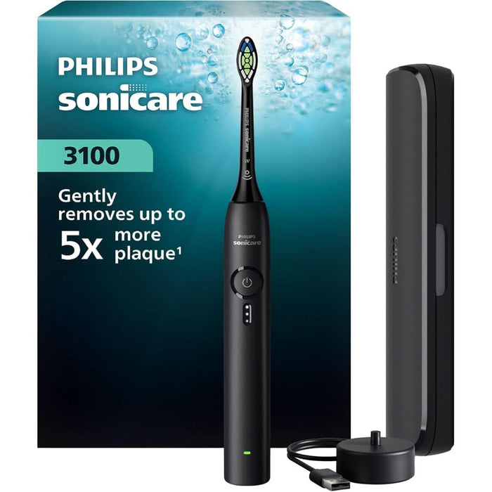 Periuta de dinti electrica PHILIPS Sonicare HX4033/32, 31000 miscari/min, 3 programe, 1 capat, negru WALTI