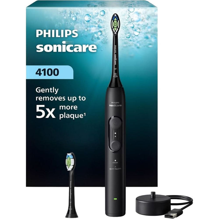 Periuta de dinti electrica PHILIPS Sonicare HX4042/52, 31000 miscari/min, 4 programe, 2 capate, negru WALTI