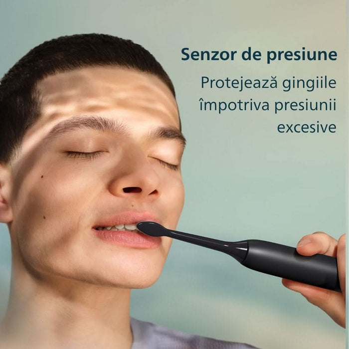 Periuta de dinti electrica PHILIPS Sonicare HX4042/52, 31000 miscari/min, 4 programe, 2 capate, negru WALTI