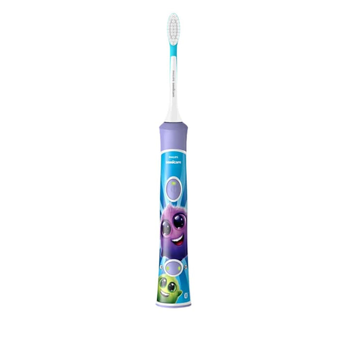 Periuta de dinti electrica pentru copii PHILIPS Sonicare For Kids HX6322/12, 62000 miscari/min, 2 programe, 2 capete, mov WALTI