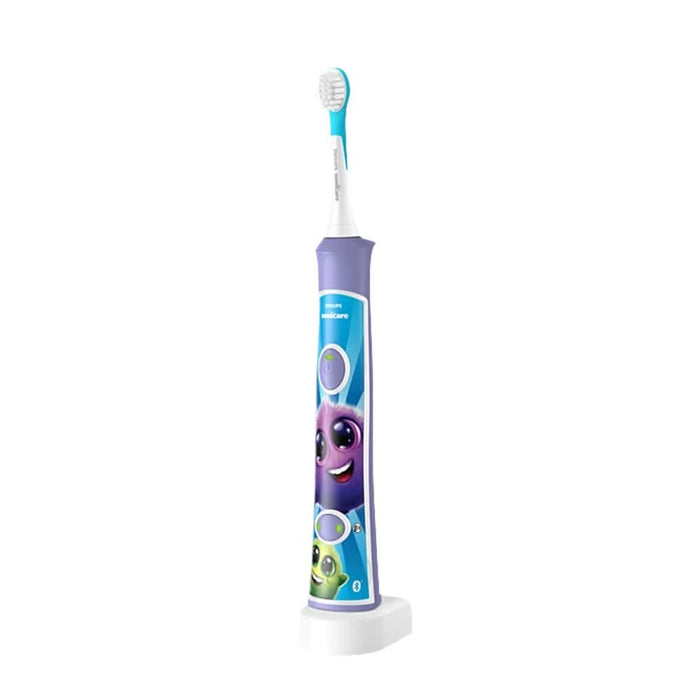 Periuta de dinti electrica pentru copii PHILIPS Sonicare For Kids HX6322/12, 62000 miscari/min, 2 programe, 2 capete, mov WALTI