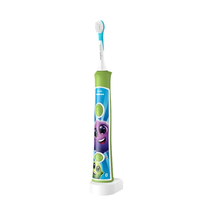 Periuta de dinti electrica pentru copii PHILIPS Sonicare For Kids HX6352/11, 62000 miscari/min, 2 programe, 2 capete, verde WALTI