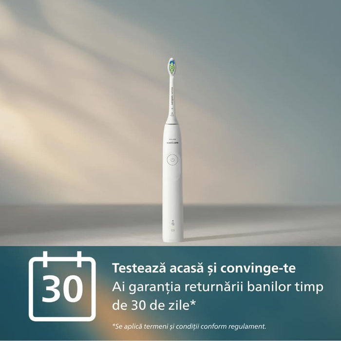 Periuta de dinti electrica PHILIPS Sonicare 5300 HX7108/01, 62000 miscari/min, 1 program, 1 capat, alb WALTI