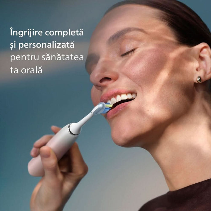 Periuta de dinti electrica PHILIPS Sonicare DiamondClean Series 9000 HX9911/84, 62000 miscari/min, 4 programe, 1 capat, roz WALTI