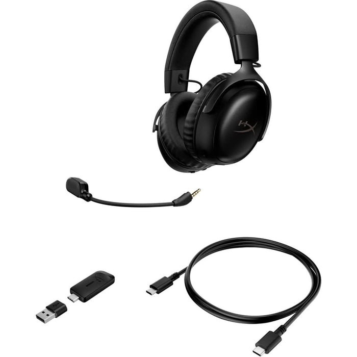 Casti Gaming Wireless HyperX Cloud III S, DTS Headphone:X Spatial Audio, multiplatforma, negru WALTI