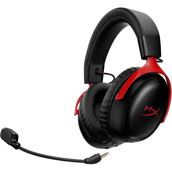 Casti Gaming Wireless HyperX Cloud III S, DTS Headphone:X Spatial Audio, multiplatforma, negru-rosu WALTI