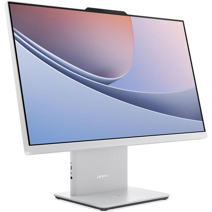 Sistem All in One LENOVO IdeaCentre AIO 24ILL11, Intel Core Ultra 7 256V pana la 4.5 GHz, 23.8" Full HD, 16GB, SSD 512GB, Intel Arc 140V, Free DOS, Cloud Grey WALTI