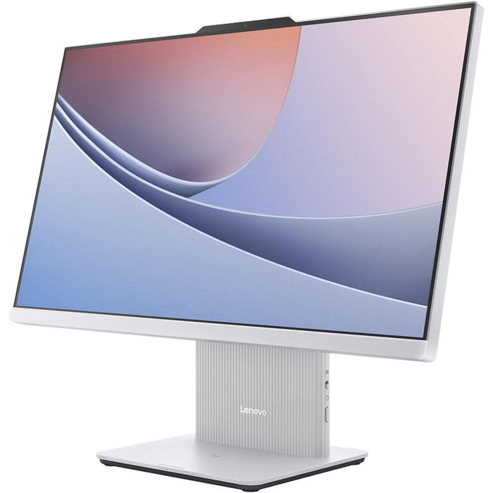 Sistem All in One LENOVO IdeaCentre AIO 24ILL11, Intel Core Ultra 7 256V pana la 4.5 GHz, 23.8" Full HD, 16GB, SSD 512GB, Intel Arc 140V, Free DOS, Cloud Grey WALTI