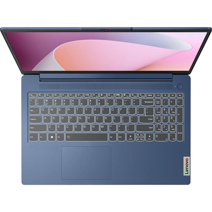 Laptop LENOVO IdeaPad Slim 3 15ABR8, AMD Ryzen 5 5625U pana la 4.3GHz, 15.6" Full HD, 8GB, 512GB, AMD Radeon Graphics, Windows 11 Home, Abyss Blue WALTI