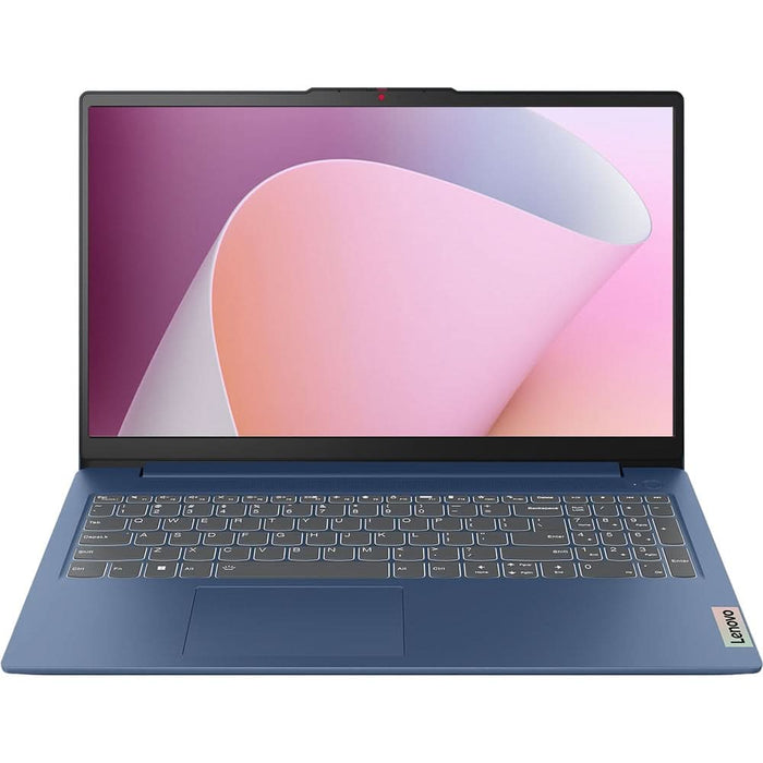 Laptop LENOVO IdeaPad Slim 3 15ABR8, AMD Ryzen 5 5625U pana la 4.3GHz, 15.6" Full HD, 8GB, 512GB, AMD Radeon Graphics, Windows 11 Home, Abyss Blue WALTI