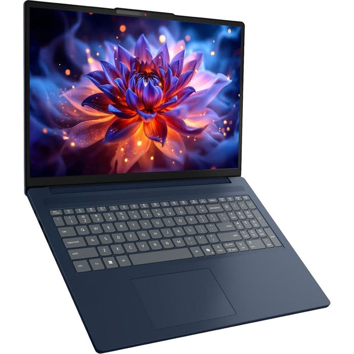 Laptop LENOVO IdeaPad Slim 3 16IWC11, Intel Core 5 320 pana la 4.6GHz, 16" WUXGA, 16GB, SSD 512GB, Intel Graphics, Free Dos, Cosmic Blue WALTI
