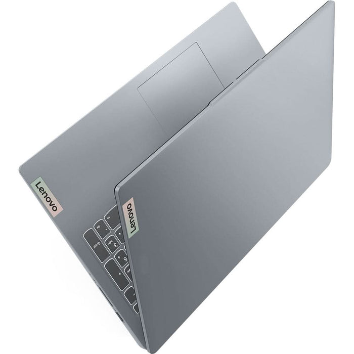 Laptop LENOVO IdeaPad Slim 3 15AMN8, AMD Ryzen 5 40 pana la 4.3GHz, 15.6" Full HD, 8GB, 512GB, AMD Radeon 610M, FreeDOS, Arctic Grey WALTI