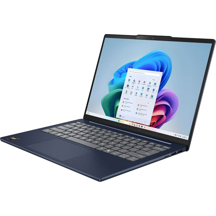 Laptop LENOVO IdeaPad Slim 5 14AKP10, AMD Ryzen AI 5 330 pana la 4.5 GHz, 14" WUXGA, 16GB, SSD 1TB, AMD Radeon 820M, Free DOS, Cosmic Blue WALTI