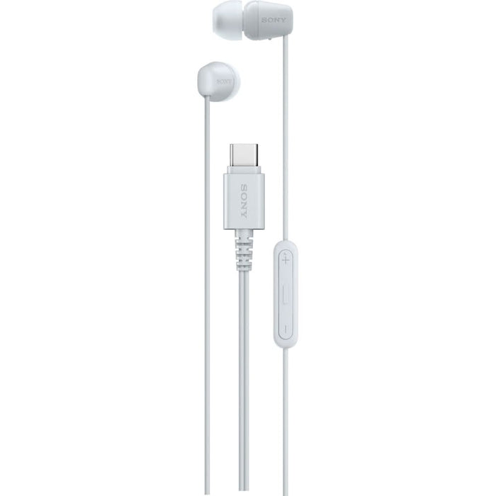 Casti SONY IER-EX15CW, Cu Fir, In-Ear, Microfon, USB-C, alb WALTI