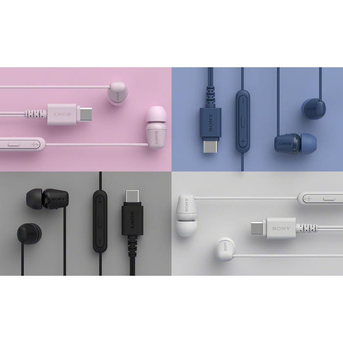 Casti SONY IER-EX15CW, Cu Fir, In-Ear, Microfon, USB-C, alb WALTI