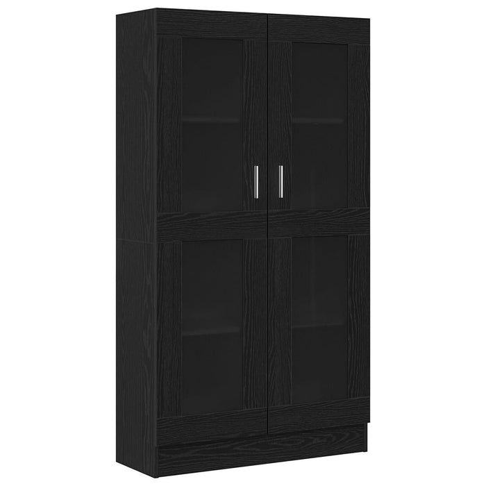 Bibliotecă, stejar negru, 82,5x30,5x150 cm, lemn prelucrat - WALTI WALTI