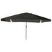 Umbrelă de grădină vidaXL ø395x245 cm Neagră - WALTI WALTI