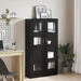 Bibliotecă, stejar negru, 82,5x30,5x150 cm, lemn prelucrat - WALTI WALTI