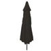 Umbrelă de grădină vidaXL ø395x245 cm Neagră - WALTI WALTI