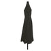Parasol de grădină vidaXL cu lumini LED ø395x245 cm, Negru - WALTI WALTI