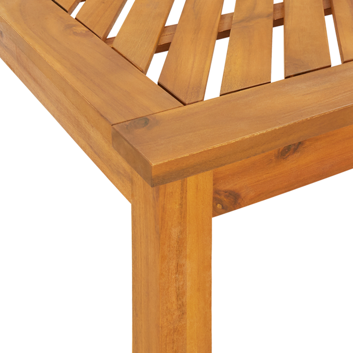 Set Dining 3 Piese din Lemn Masiv de Acacia - WALTI WALTI