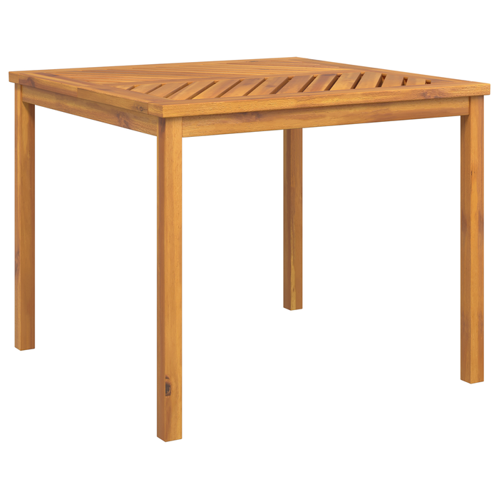 Set de dining pentru grădină 4 piese din lemn masiv de acacia - WALTI WALTI