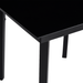 Set dining grădină 5 piese poliratan negru - WALTI WALTI