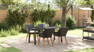 Set de dining de 5 piese Negru Poliratan - WALTI WALTI