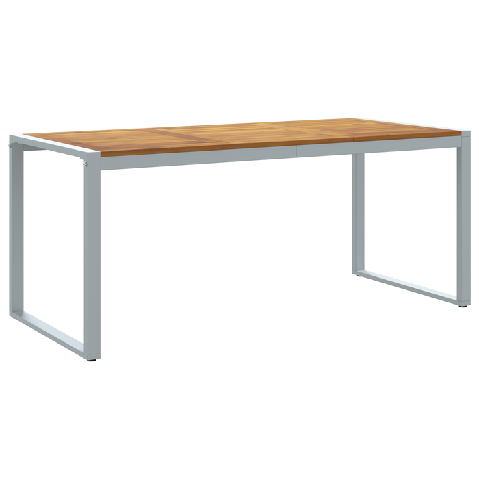 Set de Masă în Grădină 5 Piese din Lemn Solid de Acacia și Metal - WALTI WALTI