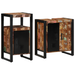 Set de mobilier pentru baie 2 pcs Maro Lemn masiv reciclat - WALTI WALTI