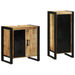 Set de mobilier pentru baie 2 pcs Maro Lemn de mango solid - WALTI WALTI