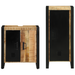 Set de mobilier pentru baie 2 pcs Maro Lemn de mango solid - WALTI WALTI