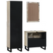 Set de mobilier pentru baie 3 pcs Alb 38 x 33 x 160 cm - WALTI WALTI