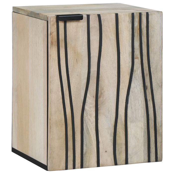 Set de mobilier pentru baie 5 pcs Maro Nuc 38 x 33 x 160 cm - WALTI WALTI