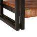 Set de mese console vidaXL 2 cu sertare, din lemn masiv recuperat multicolor - WALTI WALTI